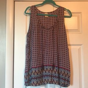 Boho Tank Blouse